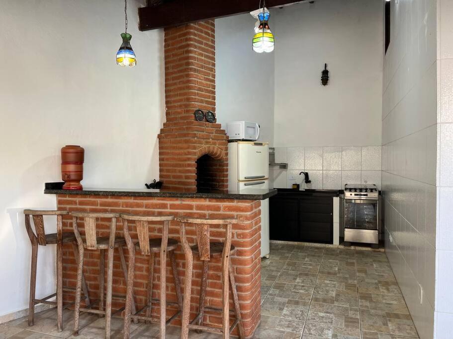 Morada Do Zinho - Piscina, Churrasqueira, Lareira E 250 Metros Da Casa de Férias Itanhaém
